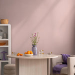 Pale Rose Wallpaper / Solid Color Peel and Stick for a Modern Minimalist Accent Wall in Dusty Pink - E211
