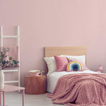 Pale Rose Wallpaper / Solid Color Peel and Stick for a Modern Minimalist Accent Wall in Dusty Pink - E211