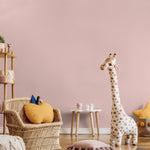 Pale Rose Wallpaper / Solid Color Peel and Stick for a Modern Minimalist Accent Wall in Dusty Pink - E211