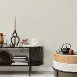 Light Canvas Wallpaper / Solid Color With a Minimalist Textured Finish in a Warm Creamy White - E235