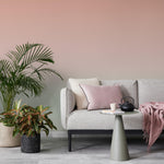 Ombre Wallpaper with a Soft Blend in Dusty Rose and Sage Green - E249