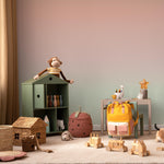 Ombre Wallpaper with a Soft Blend in Dusty Rose and Sage Green - E249