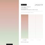 Ombre Wallpaper with a Soft Blend in Dusty Rose and Sage Green - E249