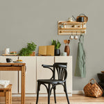 Pale Stone Green Wallpaper / Solid Color / A Minimalist and Modern Design in an Earthy Sage Green - E238