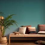 Ombre Wallpaper with a Gradient Effect in Teal Green - E256