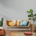 Gentle Silver Wallpaper / Solid Color / Minimalist Design in Soft Silver Gray - E237