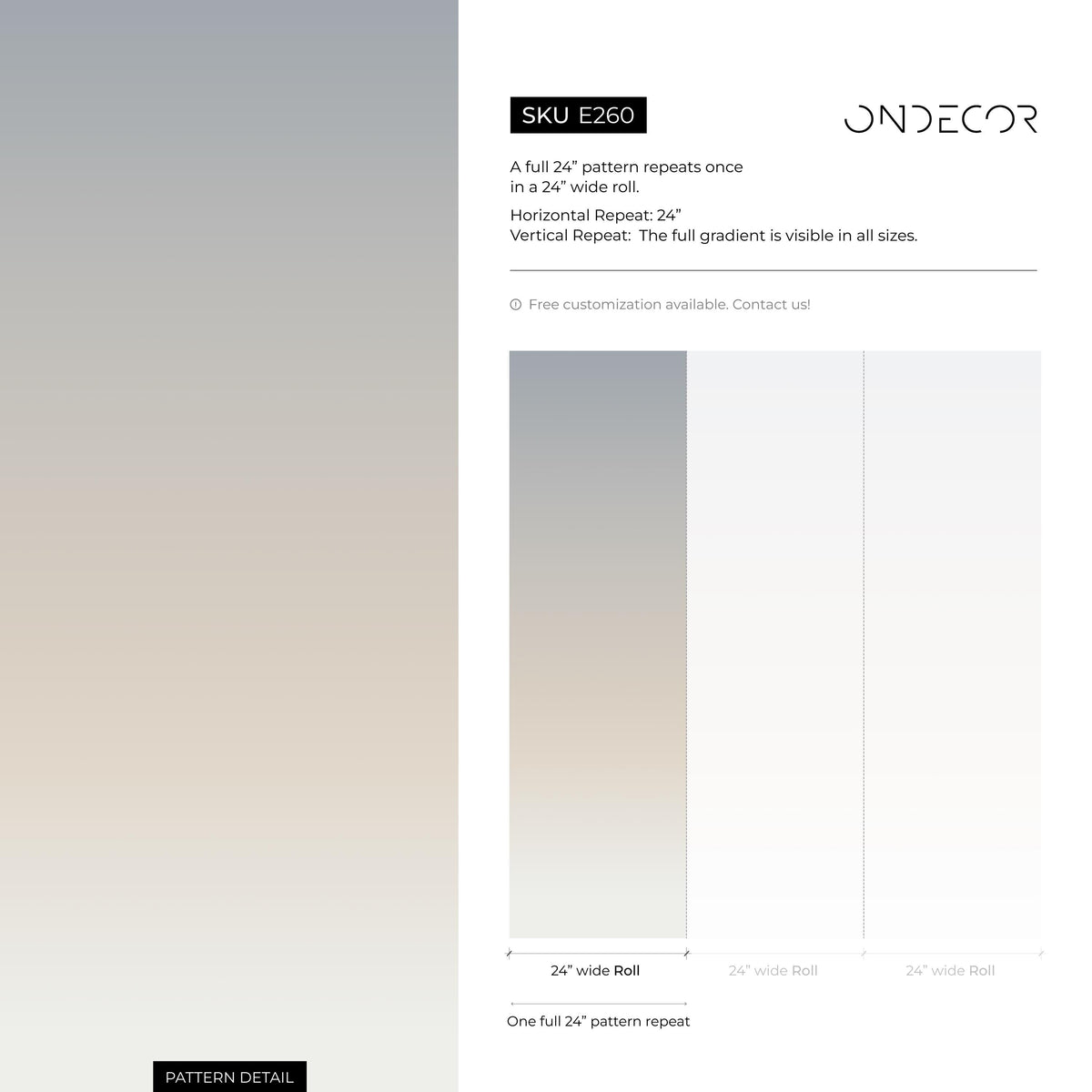 Abstract Wallpaper with Wavy Mid Century Shapes in Turquoise and Blue - E260