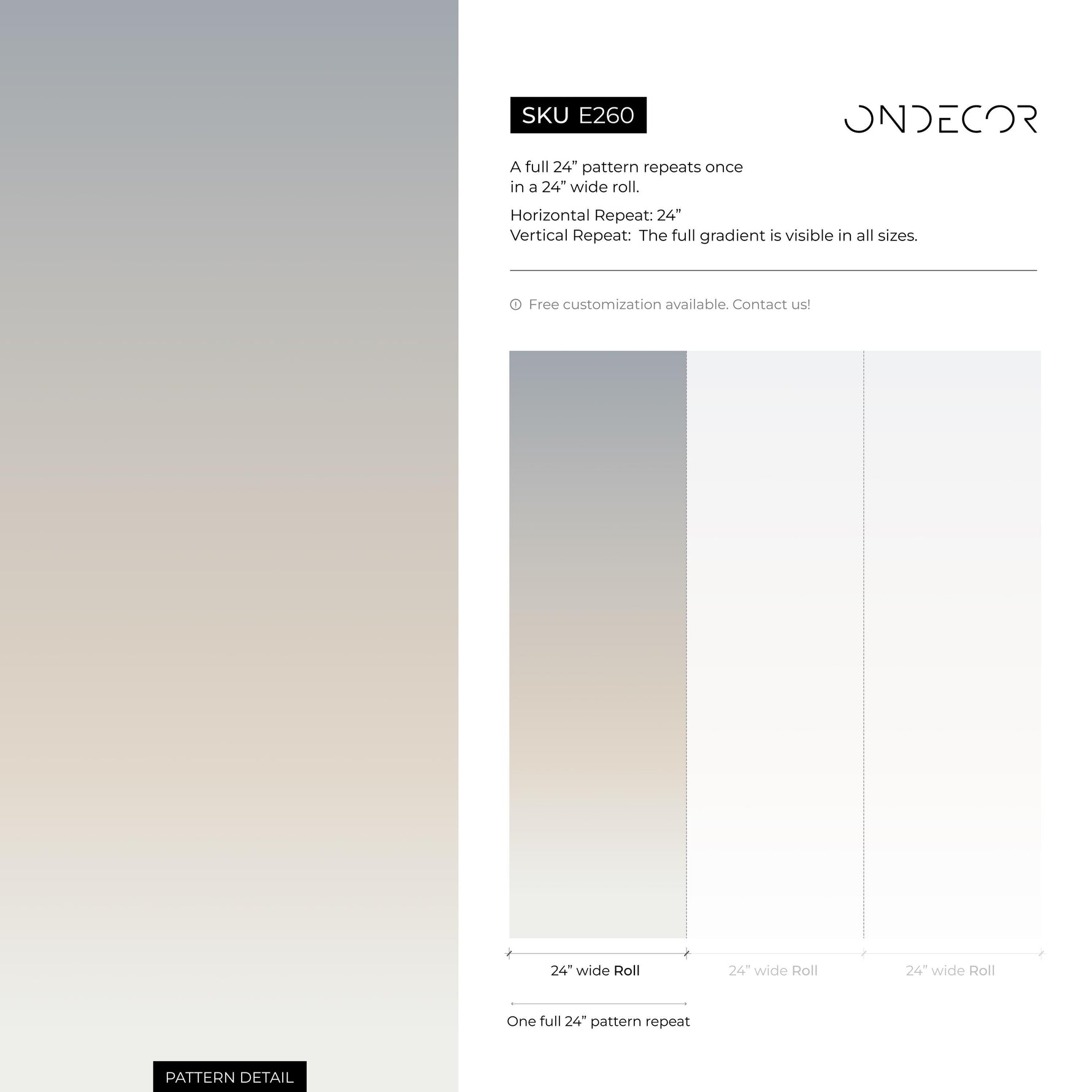 Abstract Wallpaper with Wavy Mid Century Shapes in Turquoise and Blue - E260