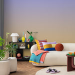 Gradient Wallpaper with a Soft Ombre Blend in Purple and Yellow - E243