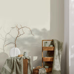 Sage Sand Wallpaper / Removable Wallpaper / Solid Color Minimalist Wall in Muted Pale Green - E236