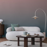 Ombre Wallpaper with a Dusty Rose and Slate Gray Gradient - E242
