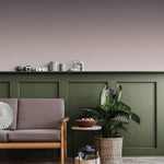 Ombre Wallpaper with a Subtle Gradient in Brown and Taupe - E268