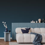 Ombre Wallpaper with a Moody Gradient in Dark Blue and Black - E254