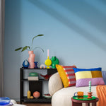 Ombre Wallpaper with a Subtle Gradient Effect in Blue - E253