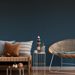 Ombre Wallpaper with a Moody Gradient in Dark Blue and Black - E254