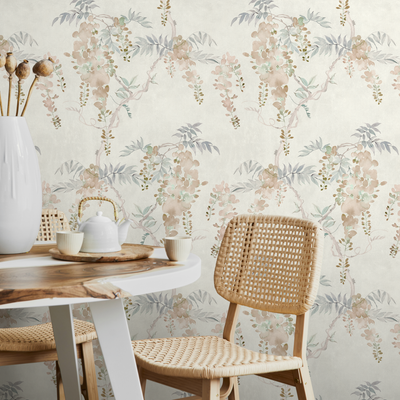 Wisteria Peel And Stick Wallpaper