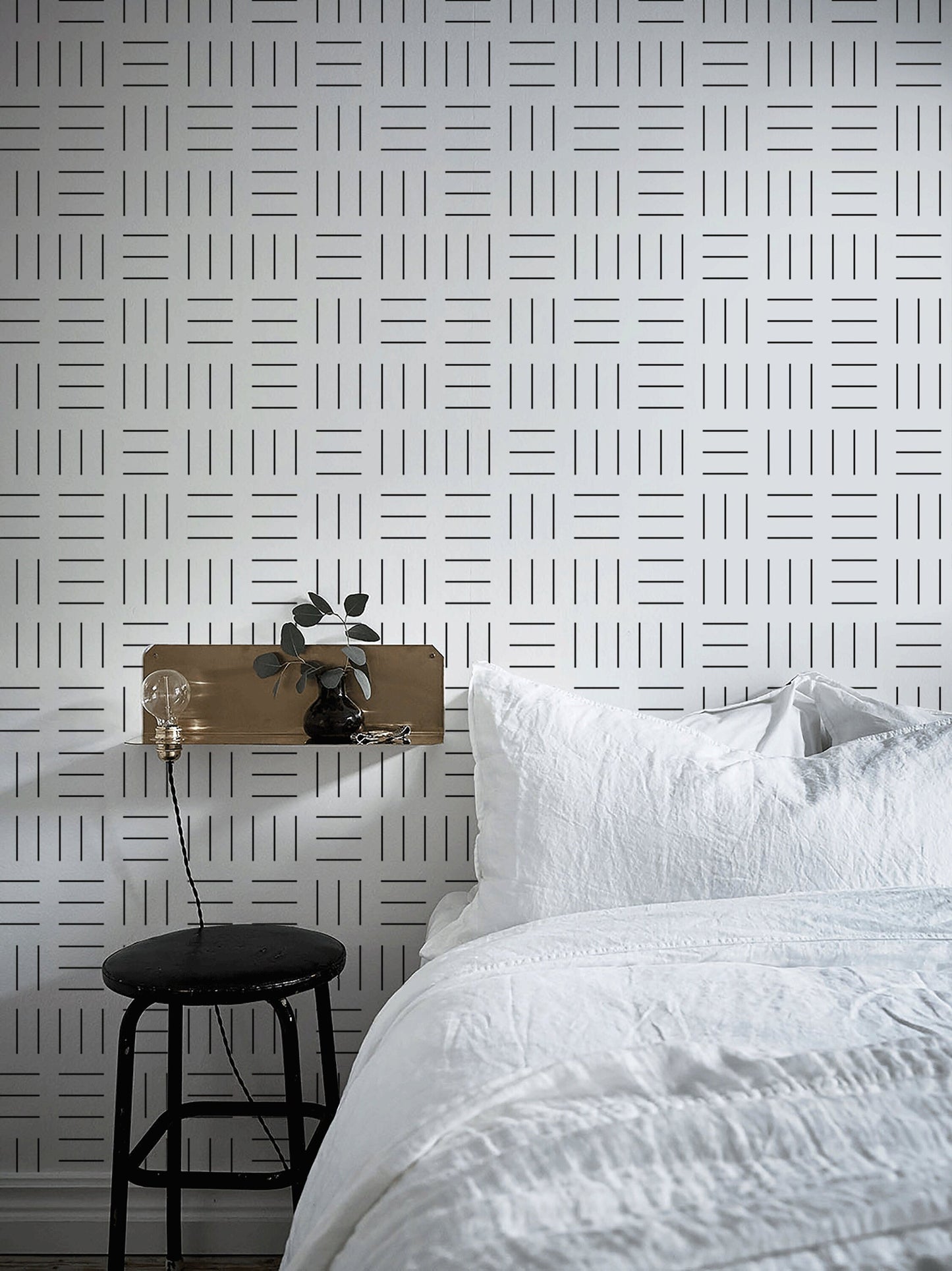 Removable Wallpaper, Scandinavian Wallpaper, Temporary Wallpaper, Minimalistic Wallpaper, Peel and Stick Wallpaper, Wall Paper - B105