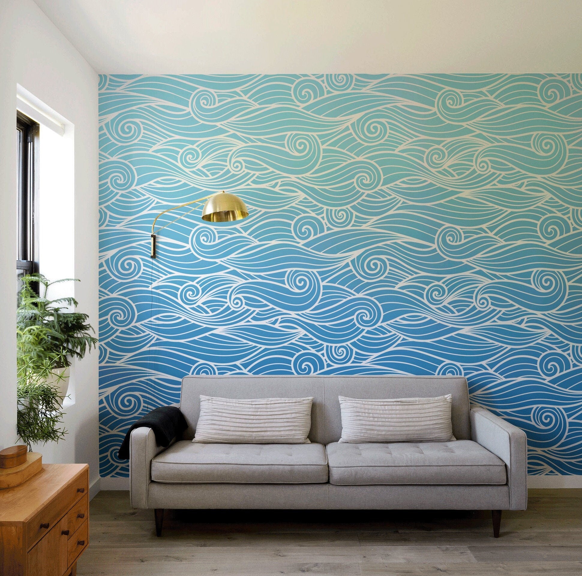 Wallpaper Removable Wallpaper Peel and Stick Wallpaper Wall Decor Home Decor Wall Art Printable Wall Art Room Decor Wall Prints-  B841