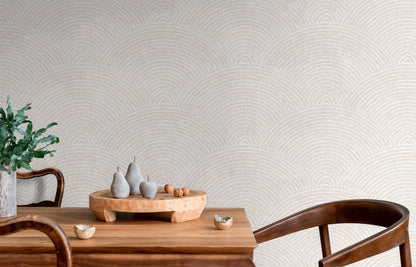 Beige Arches Removable Wallpaper Wall Wallpaper - B971
