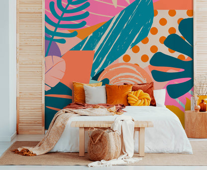 Removable Wallpaper Abstract Wall Mural Temporary Wallpaper Wall Decor Wall Paper Removable Peel and Stick Wallpaper - C106