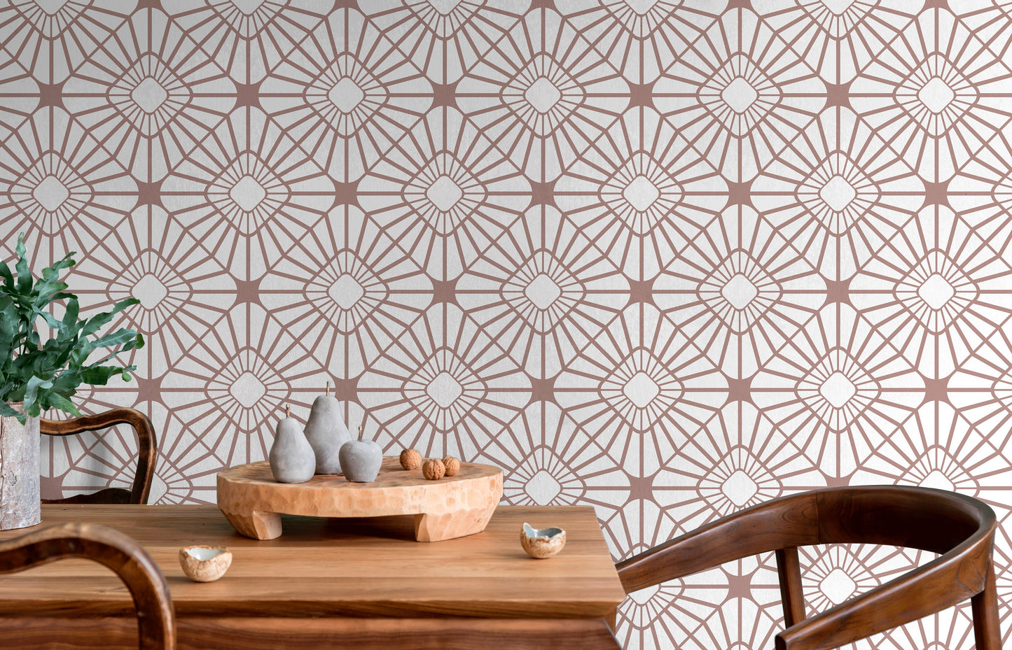 Modern Geometric Radiance Wallpaper - C036