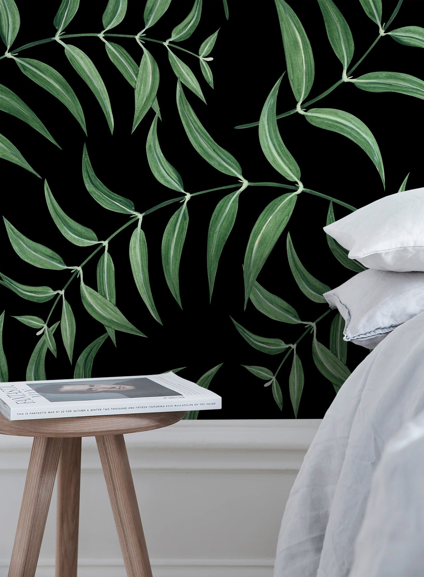 Removable Wallpaper, Tropical Wallpaper, Tropical, Wallpaper, Jungle, Leaves Wallpaper, Jungle Wallcovering - X035