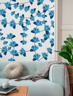Colorful Floral Wallpaper, Peel and Stick Wallpaper, Removable Wall Decor, Fabric Wallpaper, Removable, Wall Paper Removable - X011