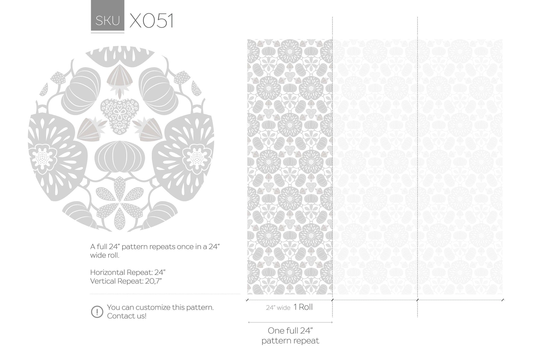 Removable Wallpaper, Minimalistic Wallpaper, Peel and Stick Wallpaper, WallPaper, Art Deco - X051