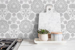 Removable Wallpaper, Minimalistic Wallpaper, Peel and Stick Wallpaper, WallPaper, Art Deco - X051