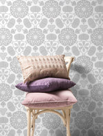 Removable Wallpaper, Minimalistic Wallpaper, Peel and Stick Wallpaper, WallPaper, Art Deco - X051