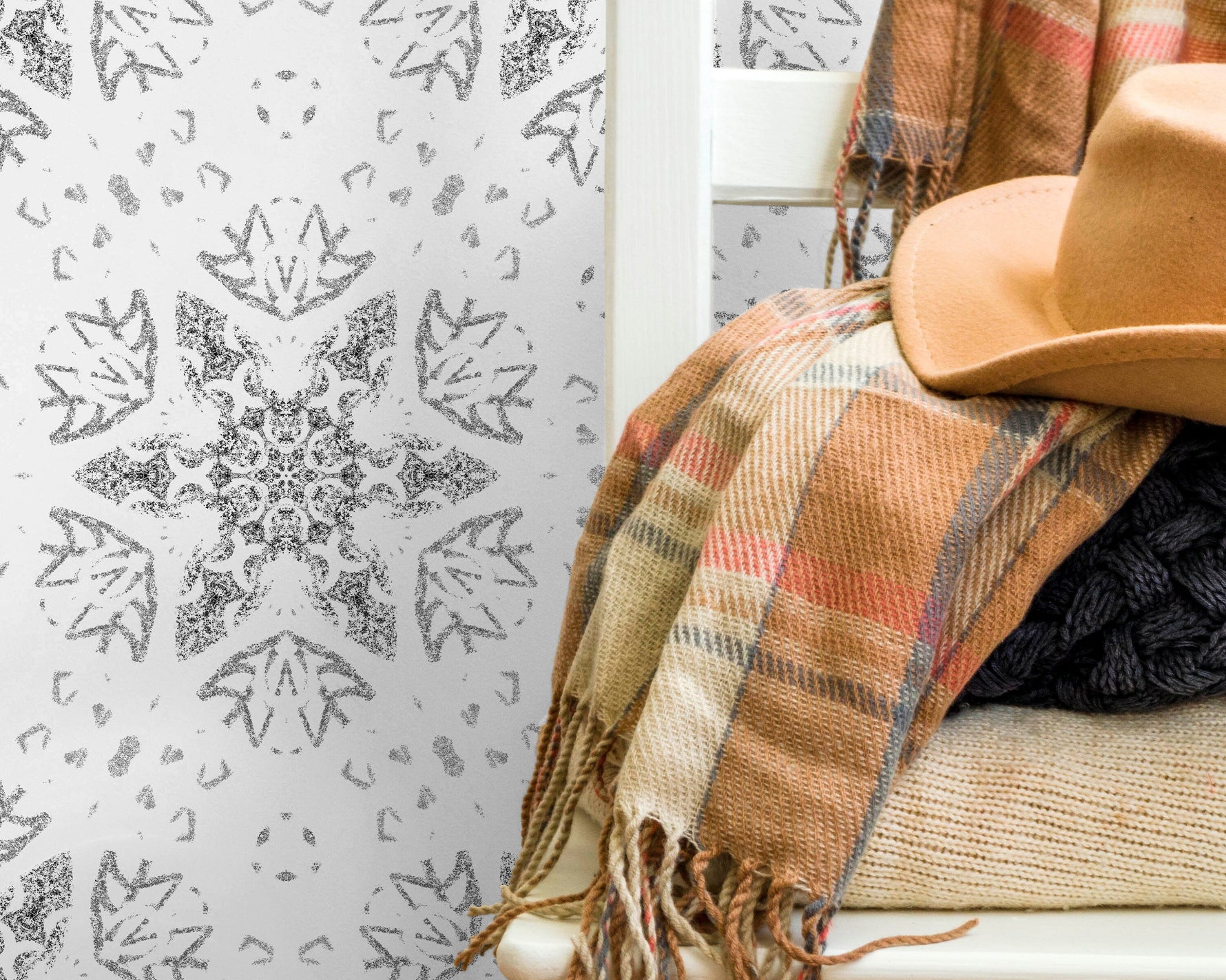 Removable Wallpaper Temporary Wallpaper Vintage Wallpaper Peel and Stick Wallpaper Wall Paper - X100