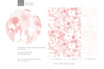 Peel and Stick Wallpaper Removable Wallpaper Wall Decor Home Decor Wall Art Printable Wall Art Room Decor / Pink - X130