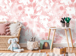 Peel and Stick Wallpaper Removable Wallpaper Wall Decor Home Decor Wall Art Printable Wall Art Room Decor / Pink - X130