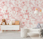 Peel and Stick Wallpaper Removable Wallpaper Wall Decor Home Decor Wall Art Printable Wall Art Room Decor / Pink - X130