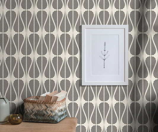 Wallpaper Peel and Stick Wallpaper Removable Wallpaper Home Decor Wall Art Wall Decor Room Decor / Abstract Geometric Wallpaper - C327