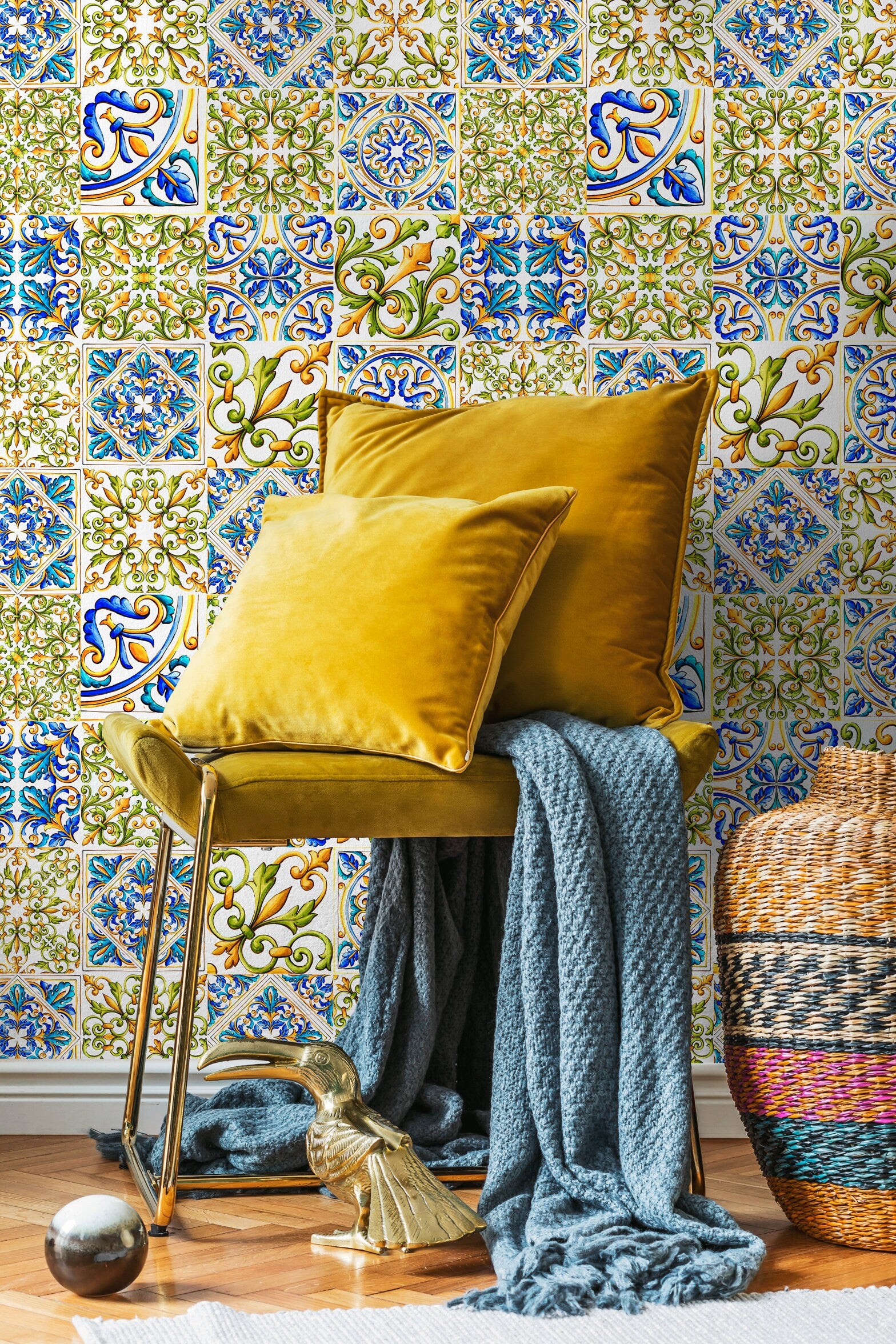 Dirty Arabesque - Contemporary wallpaper by Idea Murale