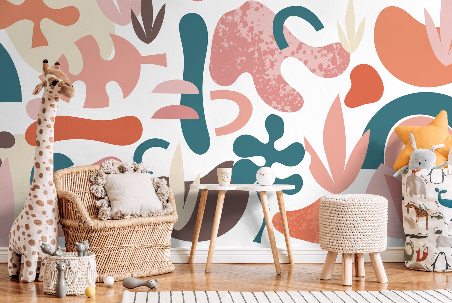 Abstract Design Peel and Stick Wallpaper , Wall Mural