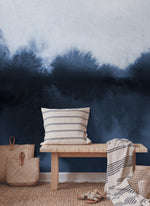 Wallpaper Peel and Stick Wallpaper Removable Wallpaper Home Decor Wall Art Wall Decor Room Decor / Watercolor Blue Wallpaper - X154
