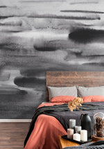 Wallpaper Peel and Stick Wallpaper Removable Wallpaper Home Decor Wall Art Wall Decor Room Decor / Abstract Black and White Wallpaper - X161