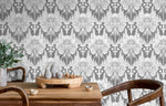 Wallpaper Peel and Stick Wallpaper Removable Wallpaper Home Decor Wall Art Wall Decor Room Decor / Vintage Floral Wallpaper - X171