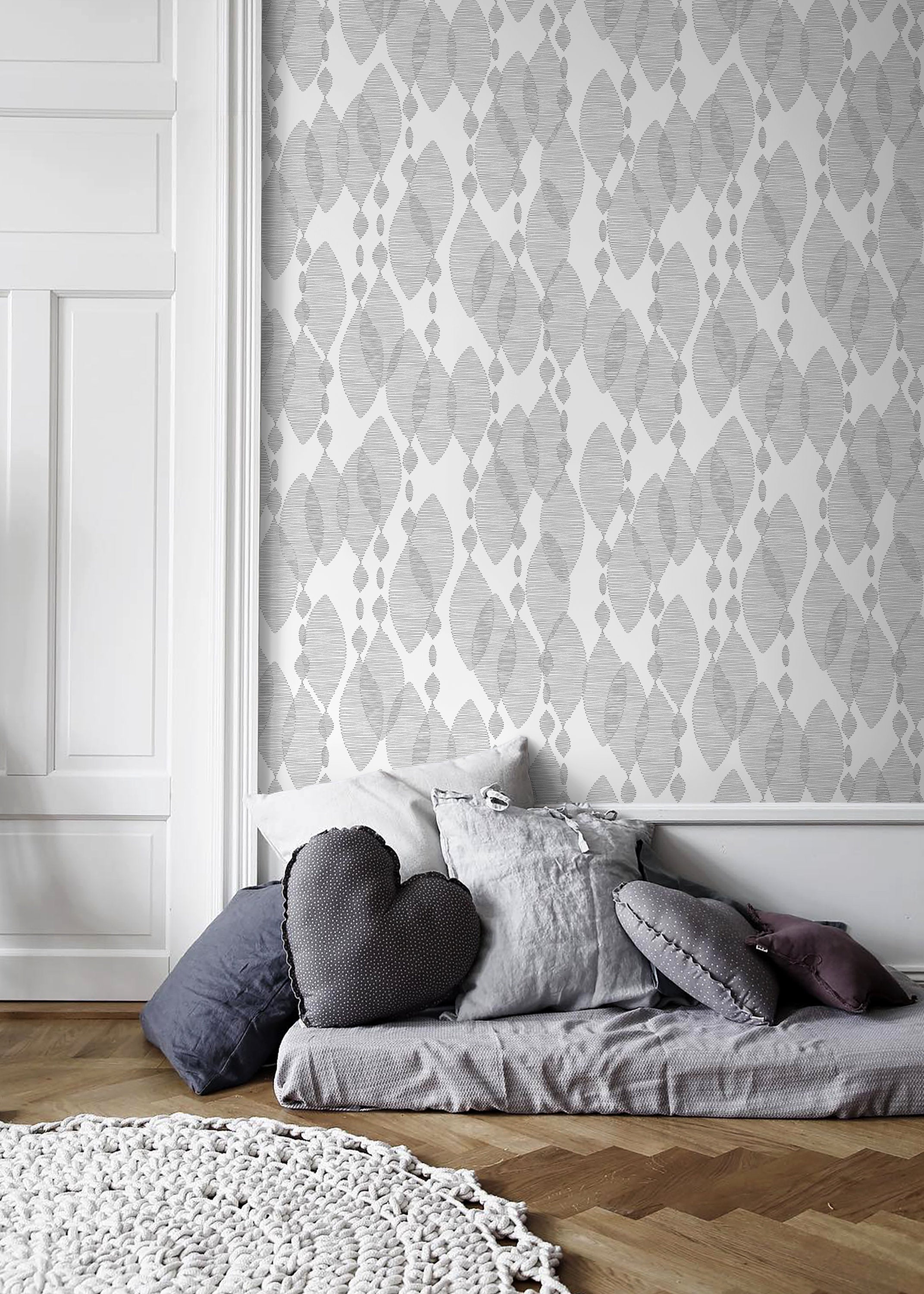 Installing Removable Wallpaper with Spoonflower - Maggie Overby Studios