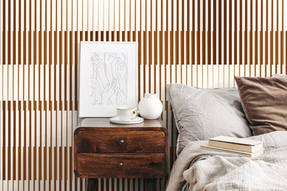 Modern Striped Wallpaper / Peel and Stick Wallpaper Removable Wallpaper Home Decor Wall Art Wall Decor Room Decor - C853