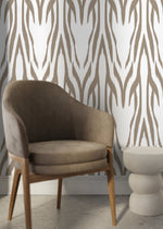Beige Boho Retro Wallpaper / Peel and Stick Wallpaper Removable Wallpaper Home Decor Wall Art Wall Decor Room Decor - D009
