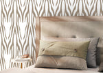 Beige Boho Retro Wallpaper / Peel and Stick Wallpaper Removable Wallpaper Home Decor Wall Art Wall Decor Room Decor - D009