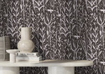 Boho Wildflowers Wallpaper / Peel and Stick Wallpaper Removable Wallpaper Home Decor Wall Art Wall Decor Room Decor - D014