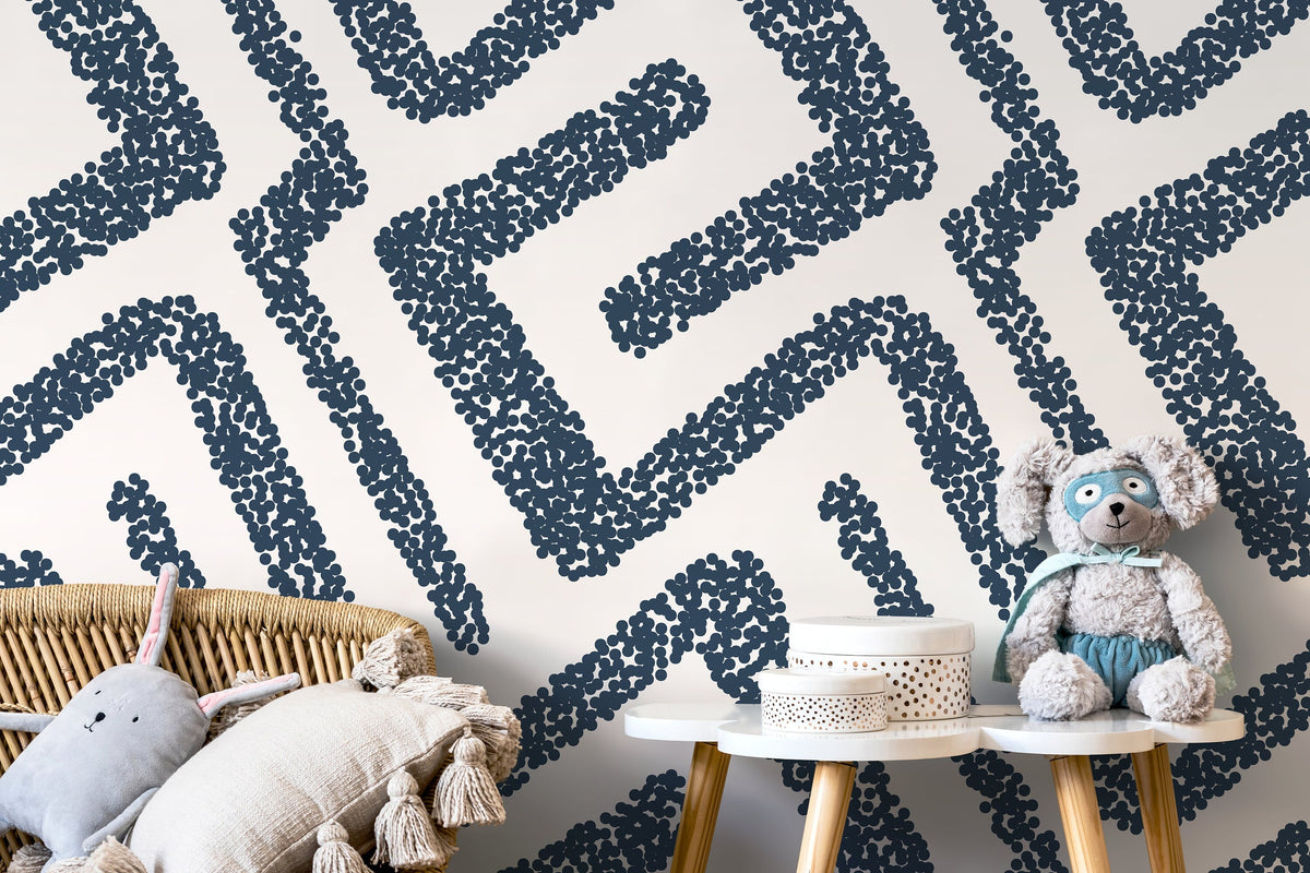 Modern Abstract Wallpaper / Peel and Stick Wallpaper Removable Wallpaper Home Decor Wall Art Wall Decor Room Decor - D046