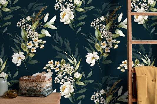 Green Camo Pattern Fabric, Wallpaper and Home Decor