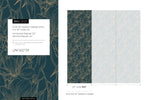 Dark Vintage Floral Wallpaper / Peel and Stick Wallpaper Removable Wallpaper Home Decor Wall Art Wall Decor Room Decor - D027
