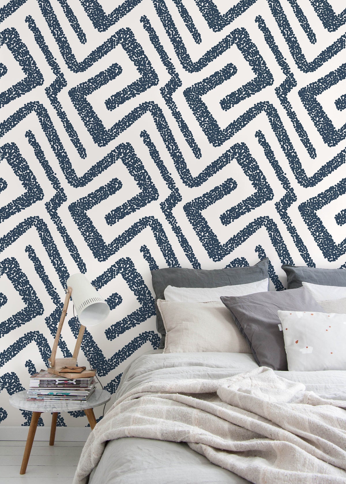 Modern Abstract Wallpaper / Peel and Stick Wallpaper Removable Wallpaper Home Decor Wall Art Wall Decor Room Decor - D046