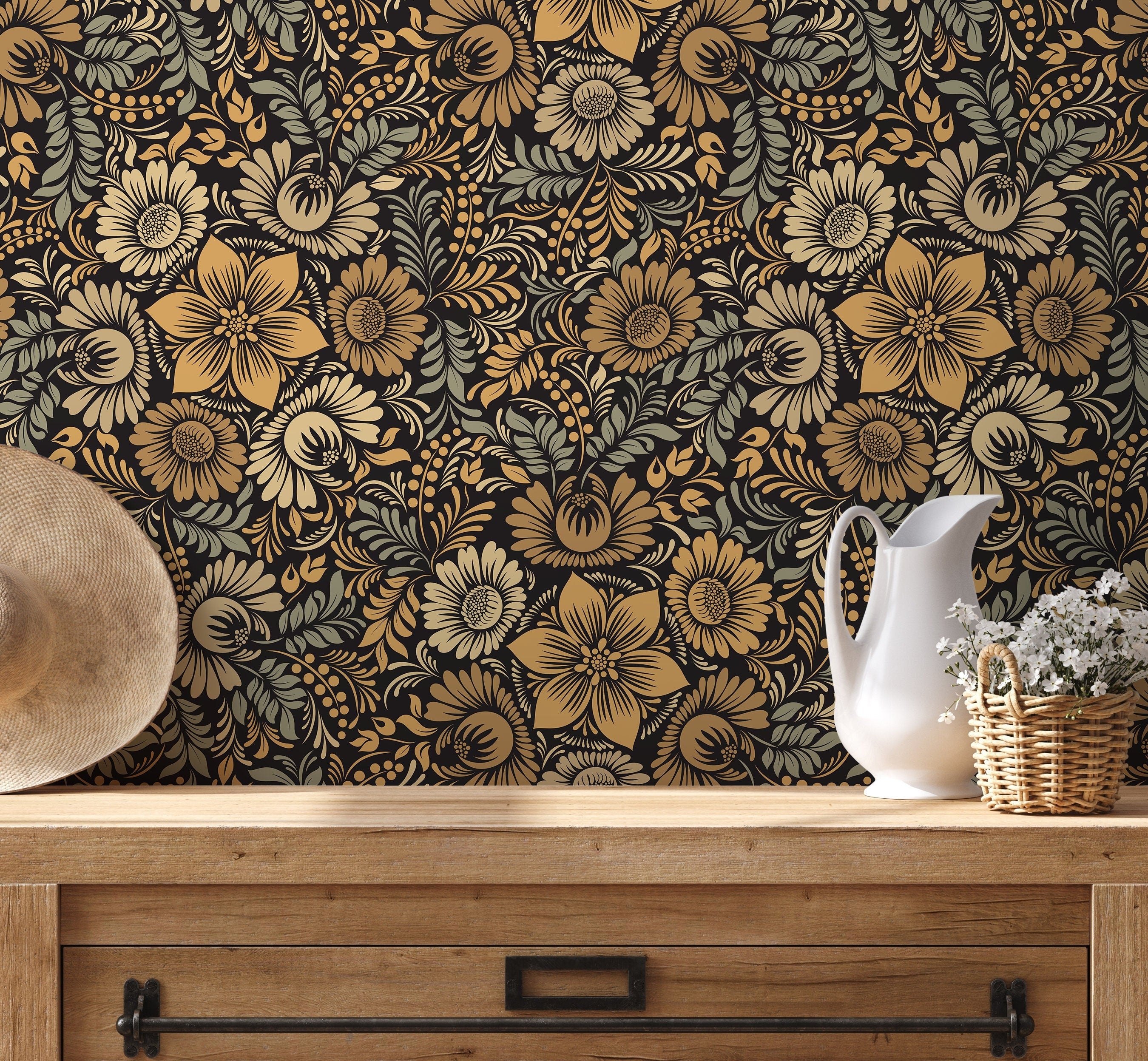 Vintage Wallpaper Decor: Transform Your Space with Timeless Elegance